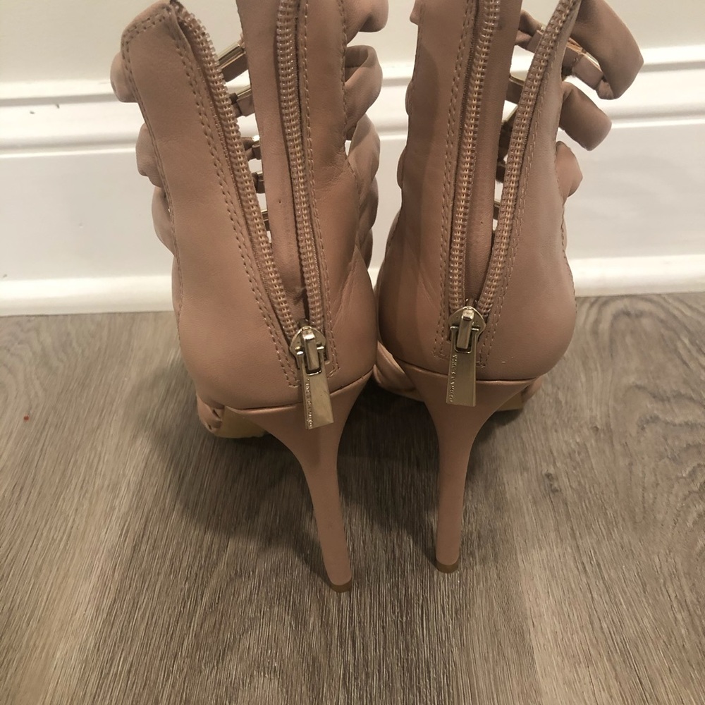 Vince Camuto nude strappy heels - Picture 3 of 5